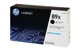 HP 89X High Yield Black Original LaserJet Toner Cartridge, CF289X
