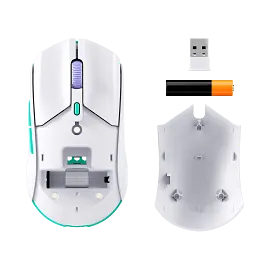 HyperX Pulsefire Haste 2 Core Wireless - Gaming Mouse (White)