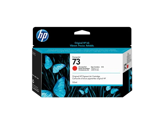 Ink Supplies, HP 73 130-ml Chromatic Red DesignJet Ink Cartridge, CD951A