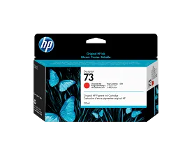 HP 73 130-ml Chromatic Red DesignJet Ink Cartridge, CD951A