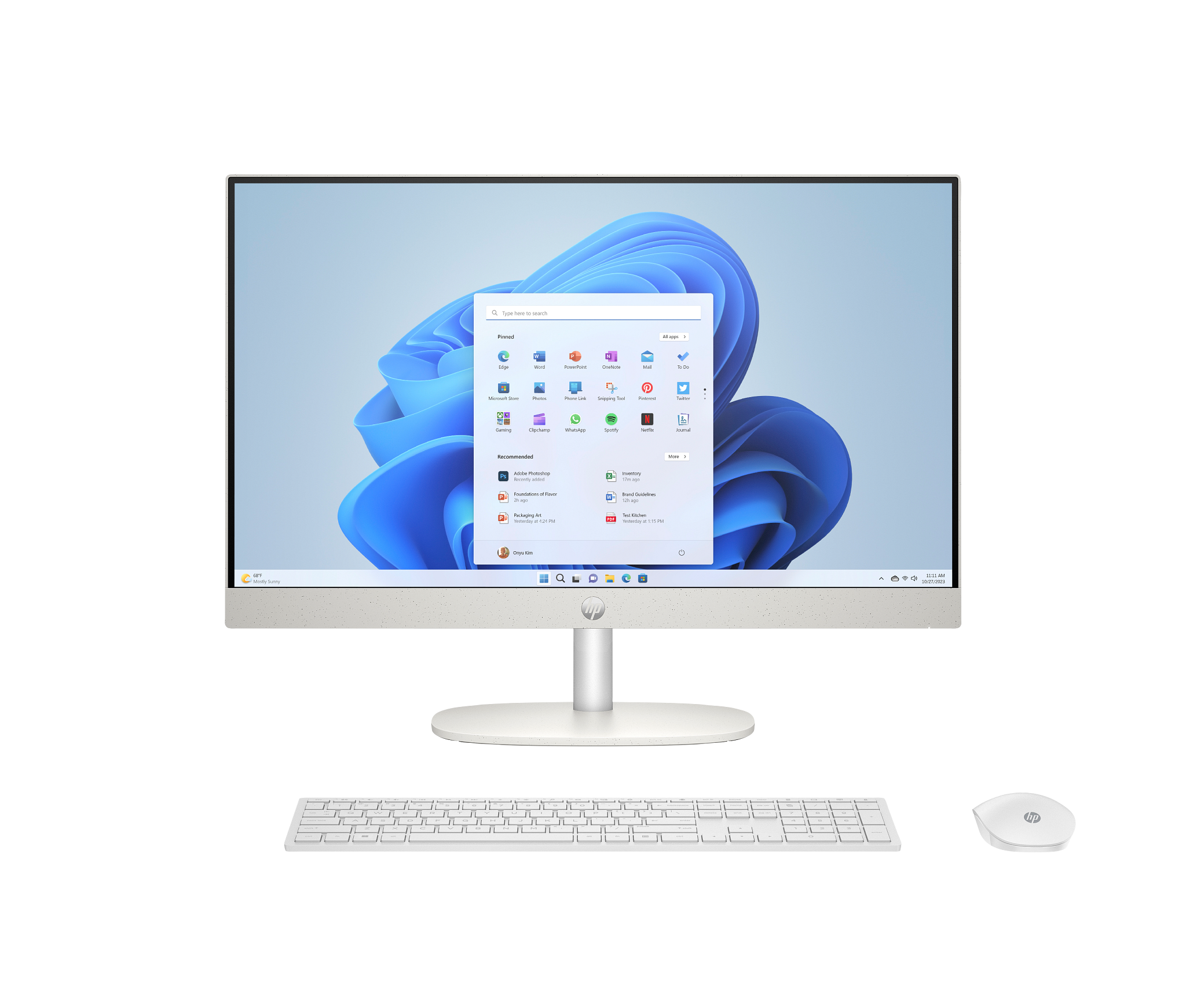 HP (23.8)  60.45 cm All-in-One 24-cr1485in PC