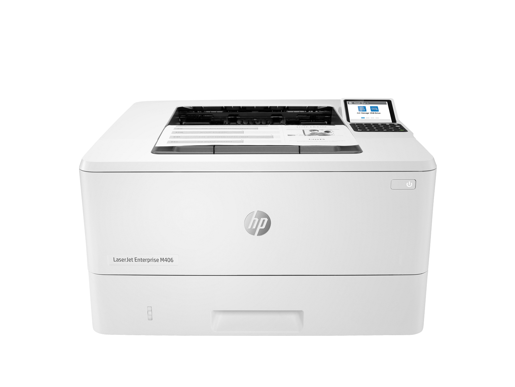 Imprimante HP LaserJet Enterprise M406dn ENERGY STAR - Photo 1/10