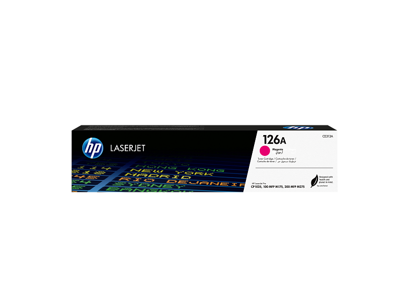 HP 126A Magenta Original LaserJet Toner Cartridge Cartuccia Toner 1 pz