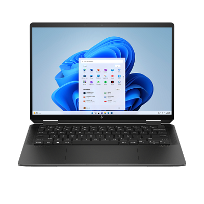 HP Spectre x360 14-eu0000 14-eu0040ca 14" Touchscreen Convertible 2 in 1 Notebook - 2.8K - Intel Core Ultra 7 155H - Intel Evo Platform - 16 GB - 1 TB SSD - Nightfall Black Aluminum - AI Capable - 2880 x 1800 - Windows 11 Home - Intel Arc Graphics Laptop