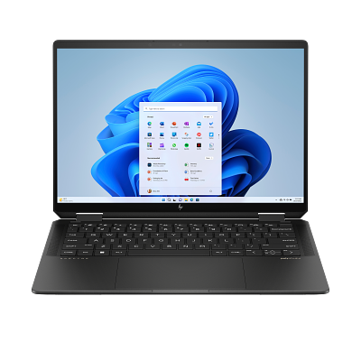 HP Spectre x360 14-eu0000 14-eu0040ca 14" Touchscreen Convertible 2 in 1 Notebook - 2.8K - Intel Core Ultra 7 155H - Intel Evo Platform - 16 GB - 1 TB SSD - Nightfall Black Aluminum - AI Capable - 2880 x 1800 - Windows 11 Home - Intel Arc Graphics Laptop