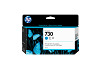 HP 730 P2V62A 130 ml ciánkék tintapatron eredeti T1700