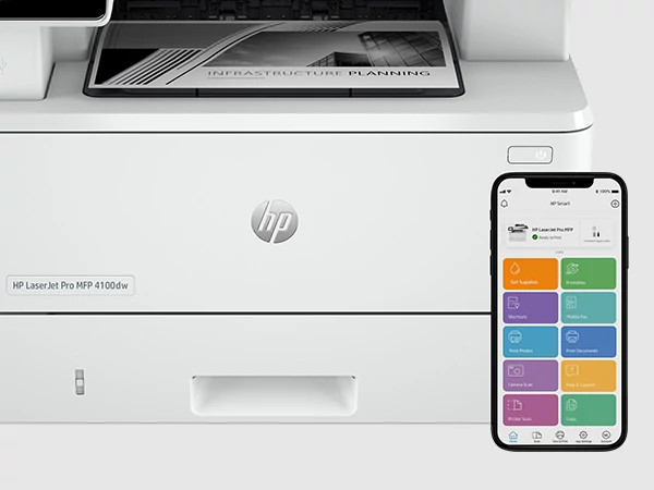HP LaserJet Pro MFP 4103fdn Printer | HP® Africa