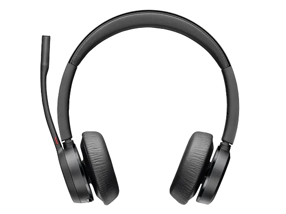 Audio, Poly Voyager 4320 UC Stereo USB-A Headset +BT700 USB-A Adapter +Charging Stand