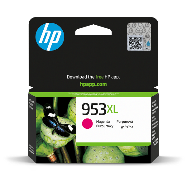 HP 953XL High Yield Magenta Original Ink Cartridge F6U17-80030 F6U17AE