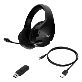 HyperX Cloud Stinger Core - Wireless Gaming Headset + 7.1 (Black) (HHSS1C-BA-BK/G)