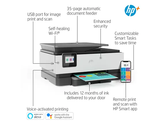 HP OfficeJet Pro 8035e All-in-One Printer - HP® Store