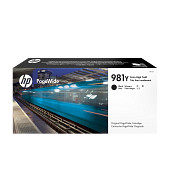 HP L0R16A 981Y extranagy kapacitású fekete eredeti PageWide tintapatron PageWide 556 / 586 nyomtatokhoz