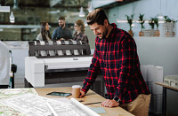 HP DesignJet T1600 36-in PostScript Printer