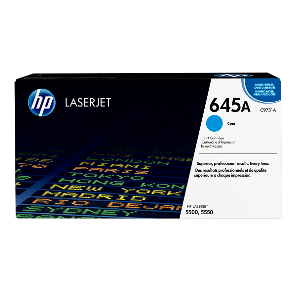 HP LaserJet 645A Cyan Print Cartridge