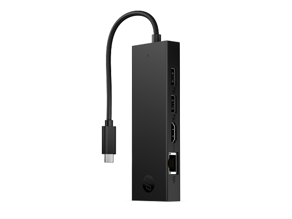 Concentrateur HDMI 4K USB-C HP portable
