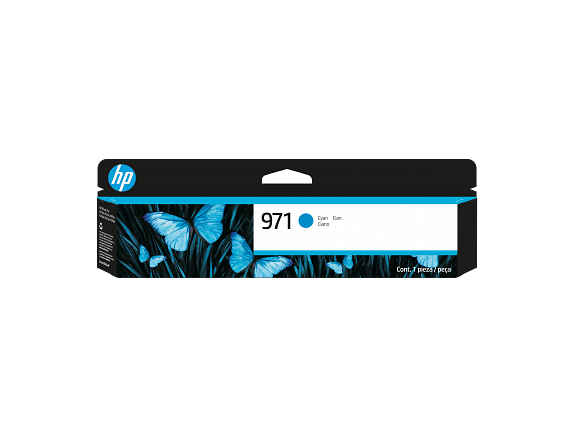 Photos - Ink & Toner Cartridge HP 971 Cyan Original Ink Cartridge, CN622AM CN622AM