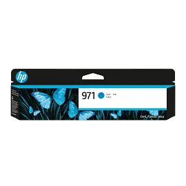 HP 971 Cyan Original Ink Cartridge, CN622AM