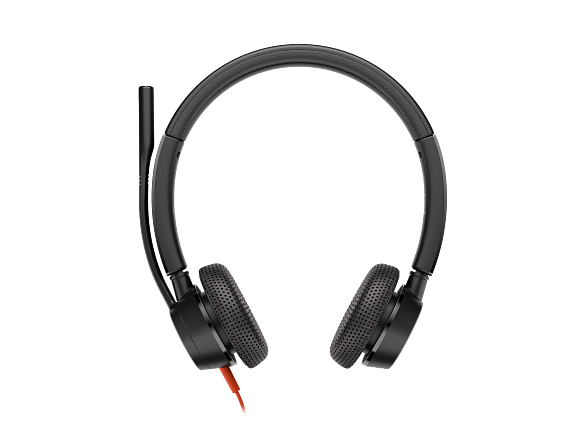 Poly Blackwire 3325 Stereo Microsoft Teams Certified USB-C Headset +3.5mm Plug +USB-C/A Adapter
