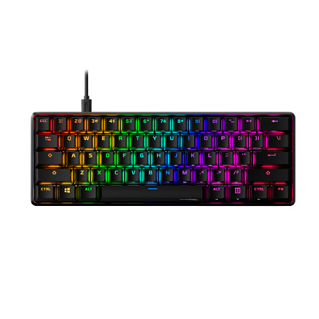 HP 56R61AA HyperX 60 Alloy Origins AQU Gaming billentyűzet USA kiosztás
