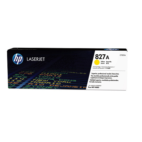HP 827A CF302A eredeti sárga toner / festékkazetta Color LaserJet M880z (32000 old.)
