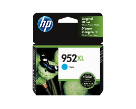 HP 952XL High Yield Cyan Original Ink Cartridge, L0S61AN#140