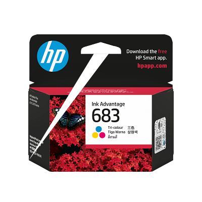 HP 683 Tri-color Original Ink Advantage Cartridge