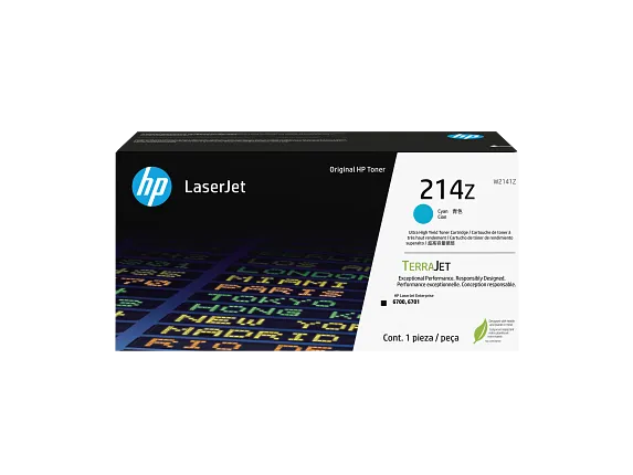 HP 214Z Ultra High Yield Cyan Original LaserJet Toner