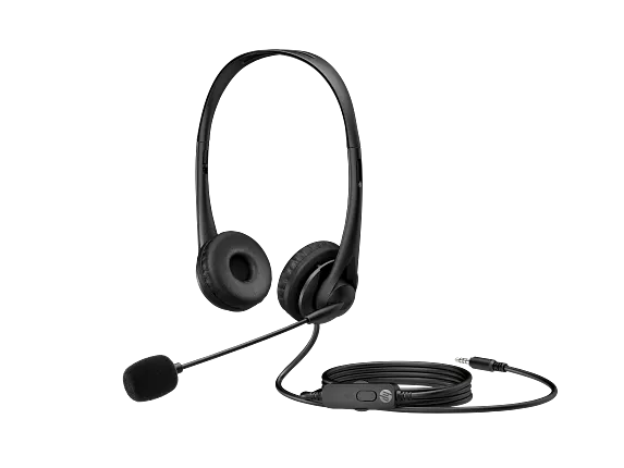 Series 2 of 4 Audio Devices, HP Stereo 3.5mm Headset G2