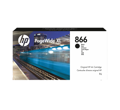 HP 866 1-liter Black PageWide XL Ink Cartridge
