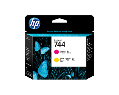 HP 744 Magenta/Yellow DesignJet Printhead