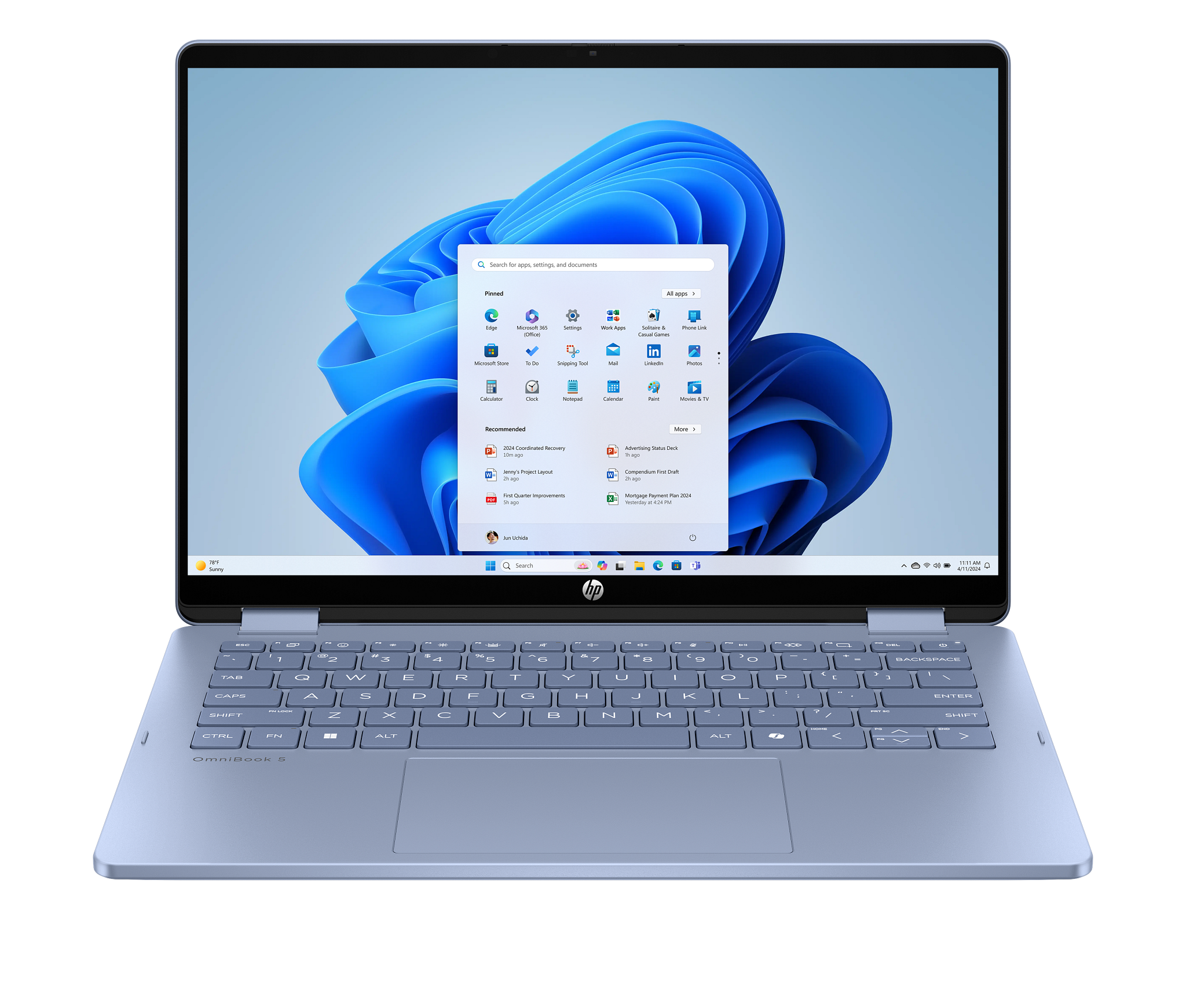HP OmniBook 5 Flip 2-in-1 Laptop 14-fp0020TU