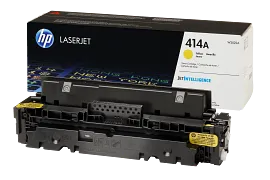 HP 414A Yellow Original LaserJet Toner Cartridge, W2022A