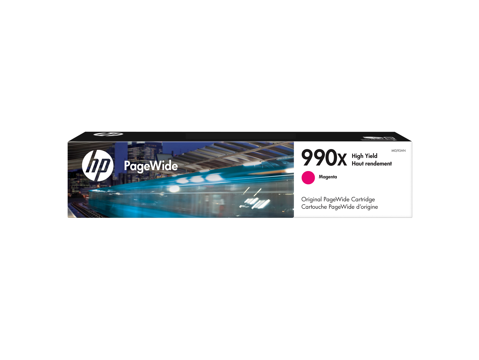 HP 990X High Yield Magenta Original PageWide Cartridge, ~16,000 pages, M0J93AN - Afbeelding 1 van 6