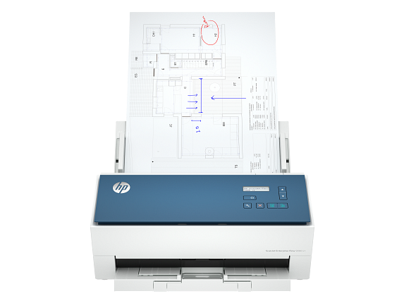 HP ScanJet Enterprise Flow 9000 s1 Scanner - Center