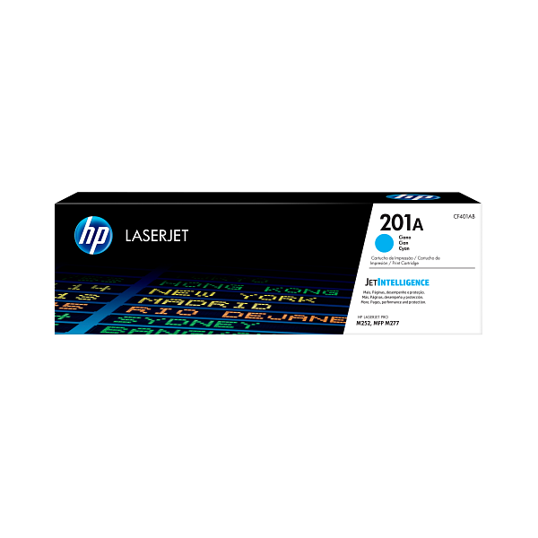 HP LaserJet Pro 201a Cyan Print Cartridge - Brazil