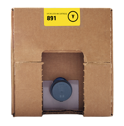 HP 3M 891 10-liter Yellow Latex Ink Cartridge