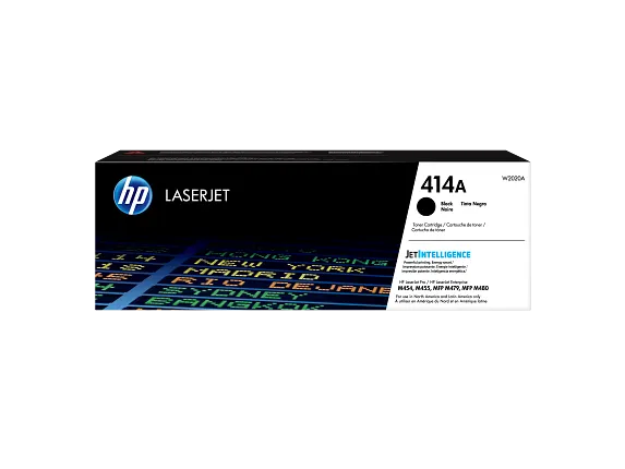 HP 414A Black Original LaserJet Toner Cartridge, W2020A