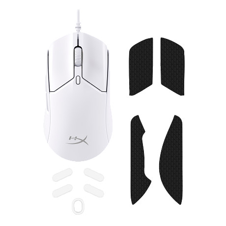 HP 6N0A8AA HyperX Pulsefire Haste 2 – Gaming egér (fehér)
