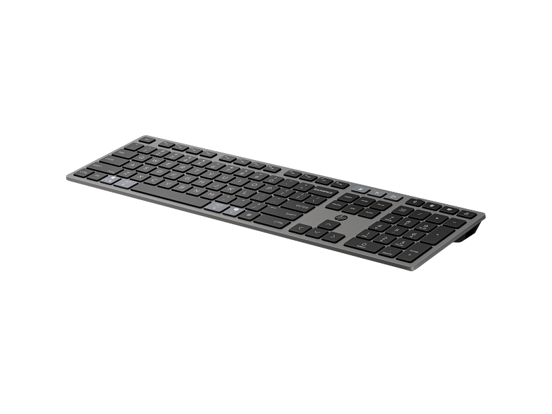 HP-725-Multi-Device-Rechargeable-Wireless-Keyboard-Black-Catalog-FrontLeft-WhiteBG
