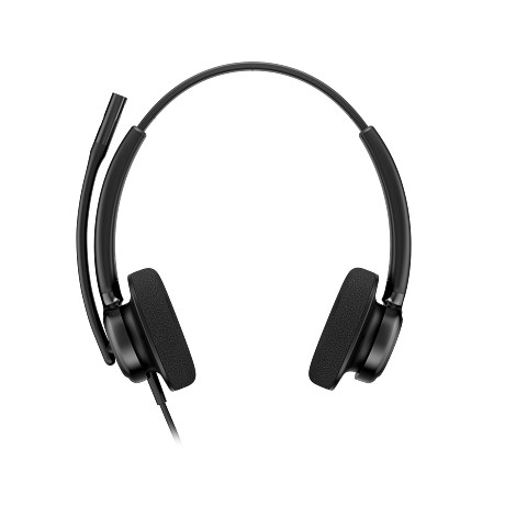 HP C01B3AA Poly Mission 425 Stereo USB Wired Headset Classic