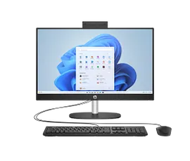 HP All-in-One 24-cr0025m PC, Windows 11 Home, 23.8", AMD Ryzen™ 3, 8GB RAM, 512GB SSD, FHD