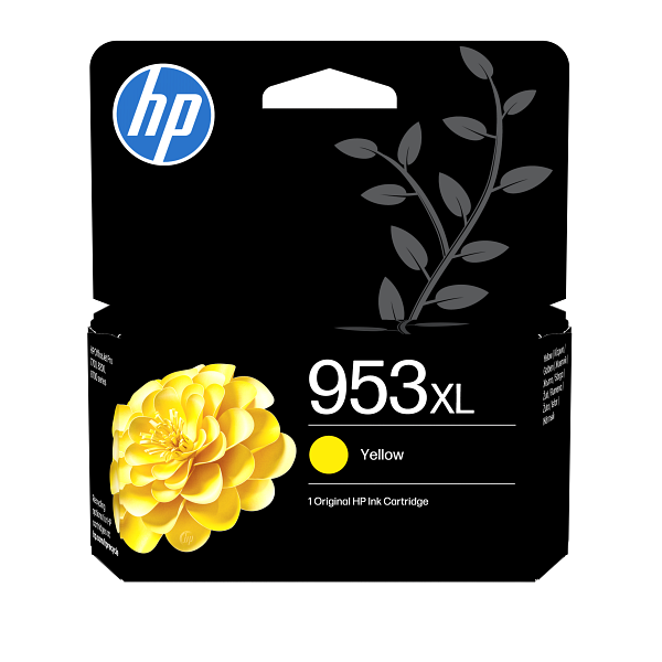 HP 953XL Yellow EMEA Ink Cartridge F6U18AE #LS2
