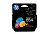 HP 7FP38UE 654 eredeti háromszínű Ink Advantage tintapatron