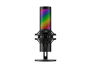 HyperX QuadCast S - USB Mikrofon (Siyah - Gri) - RGB Aydınlatma