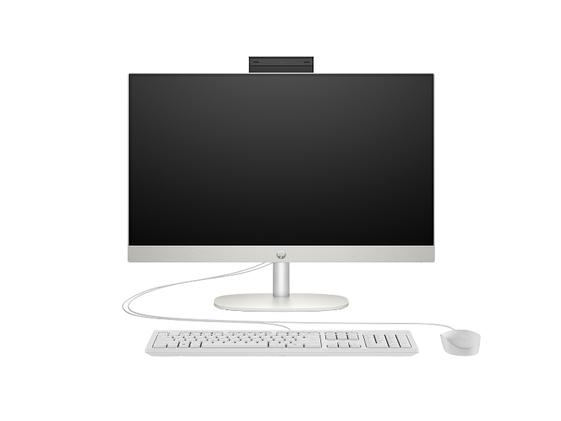 מחשב נייח HP All-in-One 240 G10 23.8" עם Intel Core i5-1334U, זיכרון 8GB DDR5, אחסון 512GB NVMe SSD, Intel Graphics, ללא מערכת הפעלה (FreeDOS) – 9M9G2AT#ABT