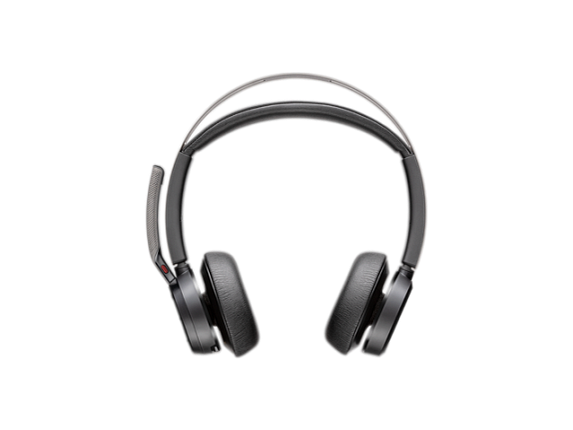 Photos - Headphones Poly Voyager Voyager Focus 2 Microsoft Teams Certified USB-C-C Headset +USB-C/A Adapter +Charging Stand 9T9J6AA#AC3