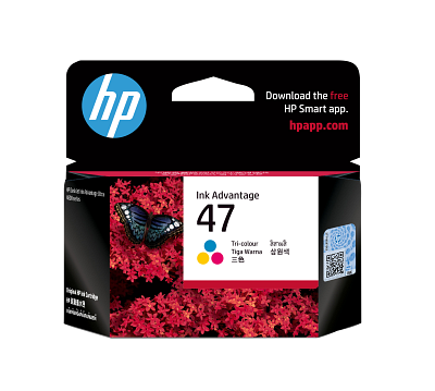 HP 47 Tri-color Original Cartridge