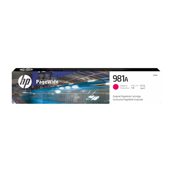 HP 981A Magenta Original PageWide Cartridge WW