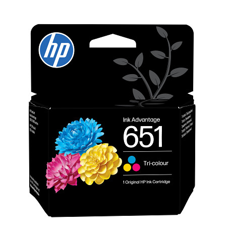 HP 651 C2P11AE háromszínű tintapatron eredeti C2P11AE Ink Advantage 5645 5575 mobil 202 252 (299 old.)