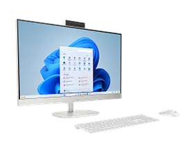 HP All-in-One Desktop AI 27-cr2075t PC, Windows 11 Home, 27", Touch screen, Intel® Core™ Ultra 7, 16GB RAM, 1TB SSD, FHD, Jet black
